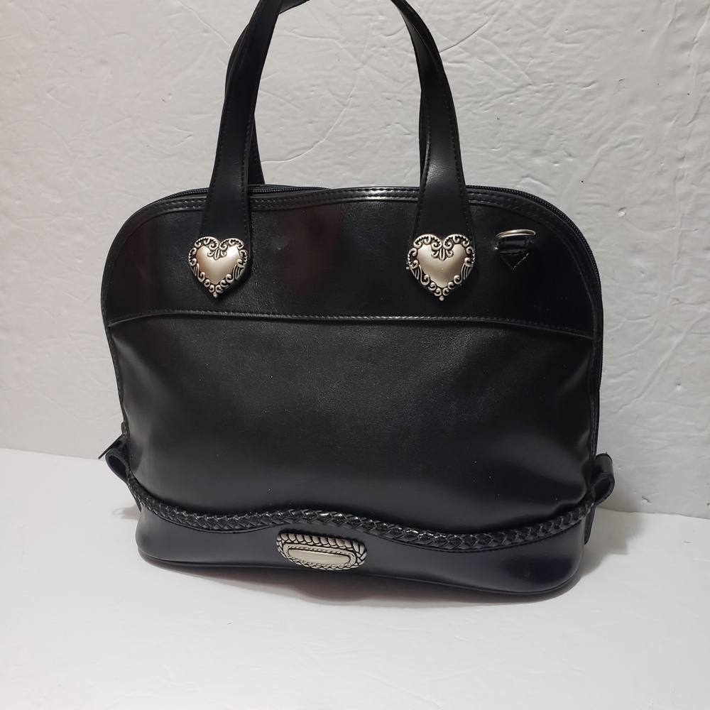 CROFT & BARROW Faux Leather Satchel Handbag